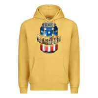 Antique Gold American 4th of July Premium Hoodie - CowGirlArtShop