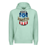 Seafoam American 4th of July Premium Hoodie - CowGirlArtShop