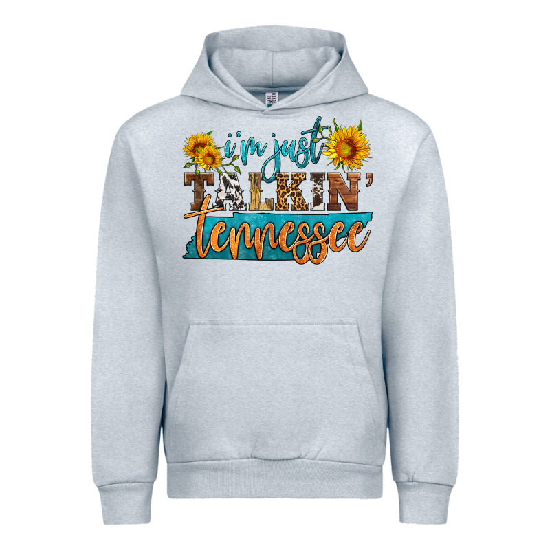 I'm Just Talking Tennessee Urban Hoodie by HRA Design Shop | Teevron