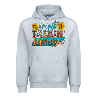 Heather Grey i'm just talking tennessee Urban Hoodie - HRA Design Shop