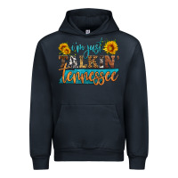 Navy i'm just talking tennessee Urban Hoodie - HRA Design Shop