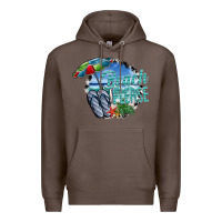 Coffee beach please Premium Hoodie - SublimationCraftShop
