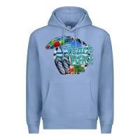 Colony Blue beach please Premium Hoodie - SublimationCraftShop