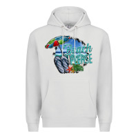 Dove Grey beach please Premium Hoodie - SublimationCraftShop