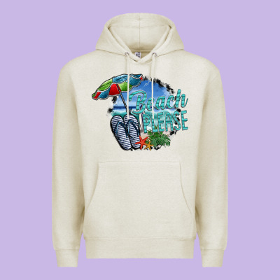 Beach Please Premium Hoodie Designed By Sublimationcraftshop