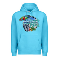 Ocean Blue beach please Premium Hoodie - SublimationCraftShop