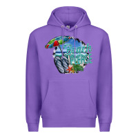 Purple beach please Premium Hoodie - SublimationCraftShop