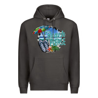 Smoke beach please Premium Hoodie - SublimationCraftShop