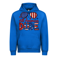 Cobalt All American dude Urban Hoodie - Neo Western