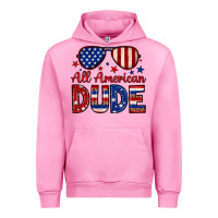 Fuchsia Pink All American dude Urban Hoodie - Neo Western