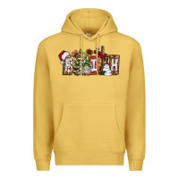 Antique Gold Faith Premium Hoodie - CowhideDigitalArt