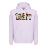 Lilac Faith Premium Hoodie - CowhideDigitalArt
