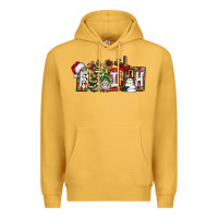 Mustard Faith Premium Hoodie - CowhideDigitalArt