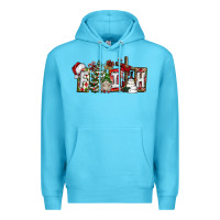 Ocean Blue Faith Premium Hoodie - CowhideDigitalArt