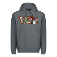 Rock Faith Premium Hoodie - CowhideDigitalArt