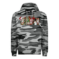 Slate Camo Faith Premium Hoodie - CowhideDigitalArt