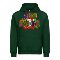 Forest Green Christmas big daddy claus Urban Hoodie - FaDigitalArtStudio