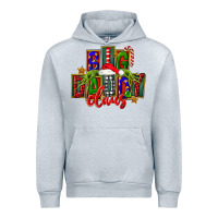 Heather Grey Christmas big daddy claus Urban Hoodie - FaDigitalArtStudio