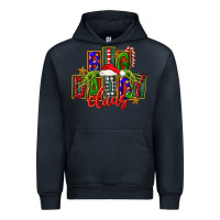 Navy Christmas big daddy claus Urban Hoodie - FaDigitalArtStudio