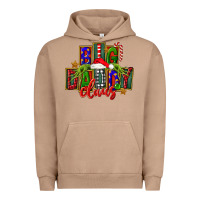 Pigment Burro Christmas big daddy claus Urban Hoodie - FaDigitalArtStudio