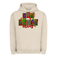 Pigment French Oak Christmas big daddy claus Urban Hoodie - FaDigitalArtStudio