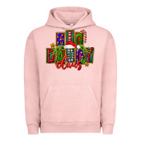 Pigment Salmon Christmas big daddy claus Urban Hoodie - FaDigitalArtStudio