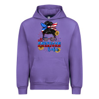 Tulip All American Babe 4th of July Urban Hoodie - CowGirlArtShop
