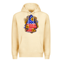 Pina Colada American flag arrowhead Premium Hoodie - Neo Western