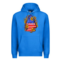 True Royal American flag arrowhead Premium Hoodie - Neo Western