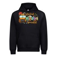 Black Student Delivery Specialist Urban Hoodie - CowhideDigitalArt
