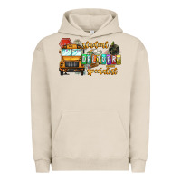 Pigment French Oak Student Delivery Specialist Urban Hoodie - CowhideDigitalArt
