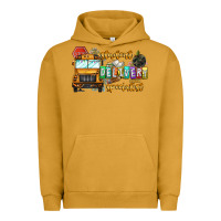 Pigment Peanut Butter Student Delivery Specialist Urban Hoodie - CowhideDigitalArt