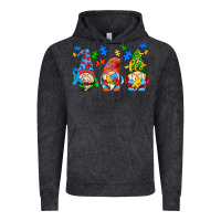 Vintage Black autism gnomes Vintage Hoodie - AdoDesignShop