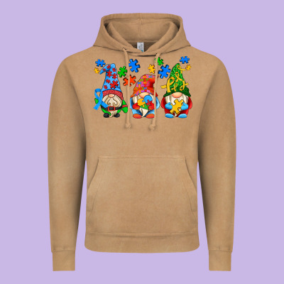 Autism Gnomes Vintage Hoodie Designed By Adodesignshop