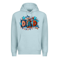 Blue Mist American Dad  4th of july Premium Hoodie - CowGirlArtShop