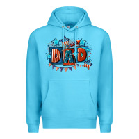 Ocean Blue American Dad  4th of july Premium Hoodie - CowGirlArtShop