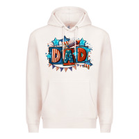 Pale Pink American Dad  4th of july Premium Hoodie - CowGirlArtShop