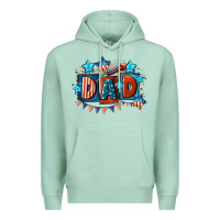 Seafoam American Dad  4th of july Premium Hoodie - CowGirlArtShop