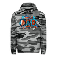 Slate Camo American Dad  4th of july Premium Hoodie - CowGirlArtShop