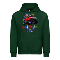 Forest Green All American Boy 4th july Urban Hoodie - CowGirlArtShop