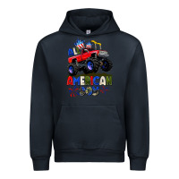 Navy All American Boy 4th july Urban Hoodie - CowGirlArtShop
