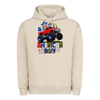 Pigment French Oak All American Boy 4th july Urban Hoodie - CowGirlArtShop
