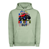 Pigment Oil Green All American Boy 4th july Urban Hoodie - CowGirlArtShop