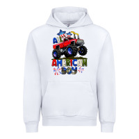 White All American Boy 4th july Urban Hoodie - CowGirlArtShop