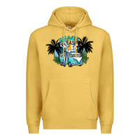 Antique Gold beach please Premium Hoodie - SublimationCraftShop