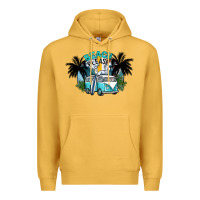 Mustard beach please Premium Hoodie - SublimationCraftShop