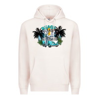 Pale Pink beach please Premium Hoodie - SublimationCraftShop