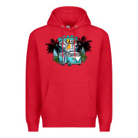 Red beach please Premium Hoodie - SublimationCraftShop