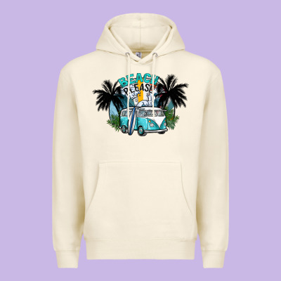 Beach Please Premium Hoodie Designed By Sublimationcraftshop