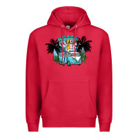 Cardinal beach please Premium Hoodie - SublimationCraftShop